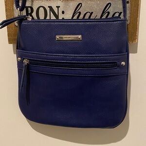 Nine West Royal Blue Crossbody Bag